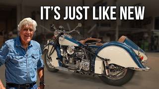 Riding in Jay Leno's Rebuilt 1940 Indian Chief