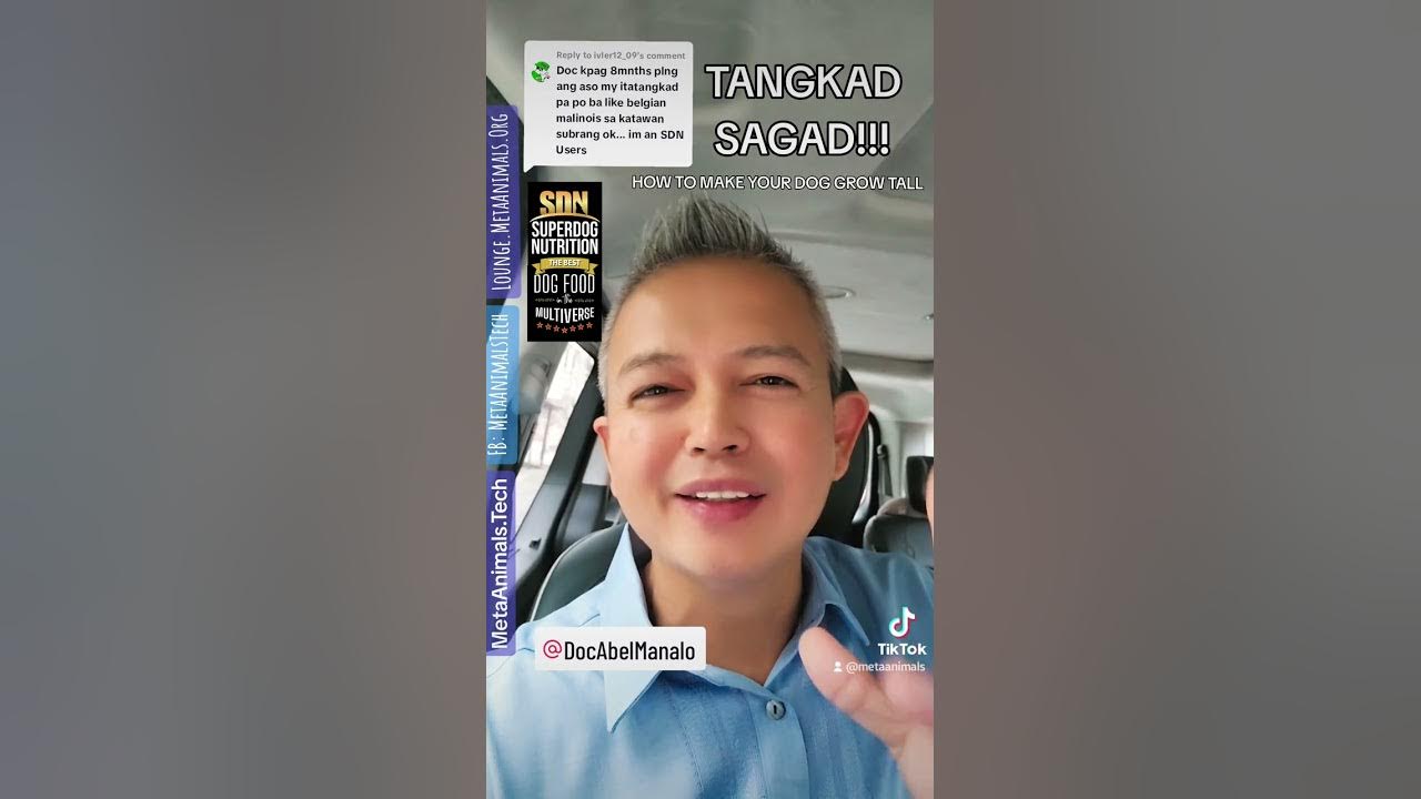 HOW TO MAKE YOUR DOG GROW TALLER TANGKAD SAGAD!!! 😁👍💪🚀 ️ YouTube