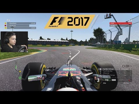 RACEN MET MAX VERSTAPPEN !! | F1 2017 #1