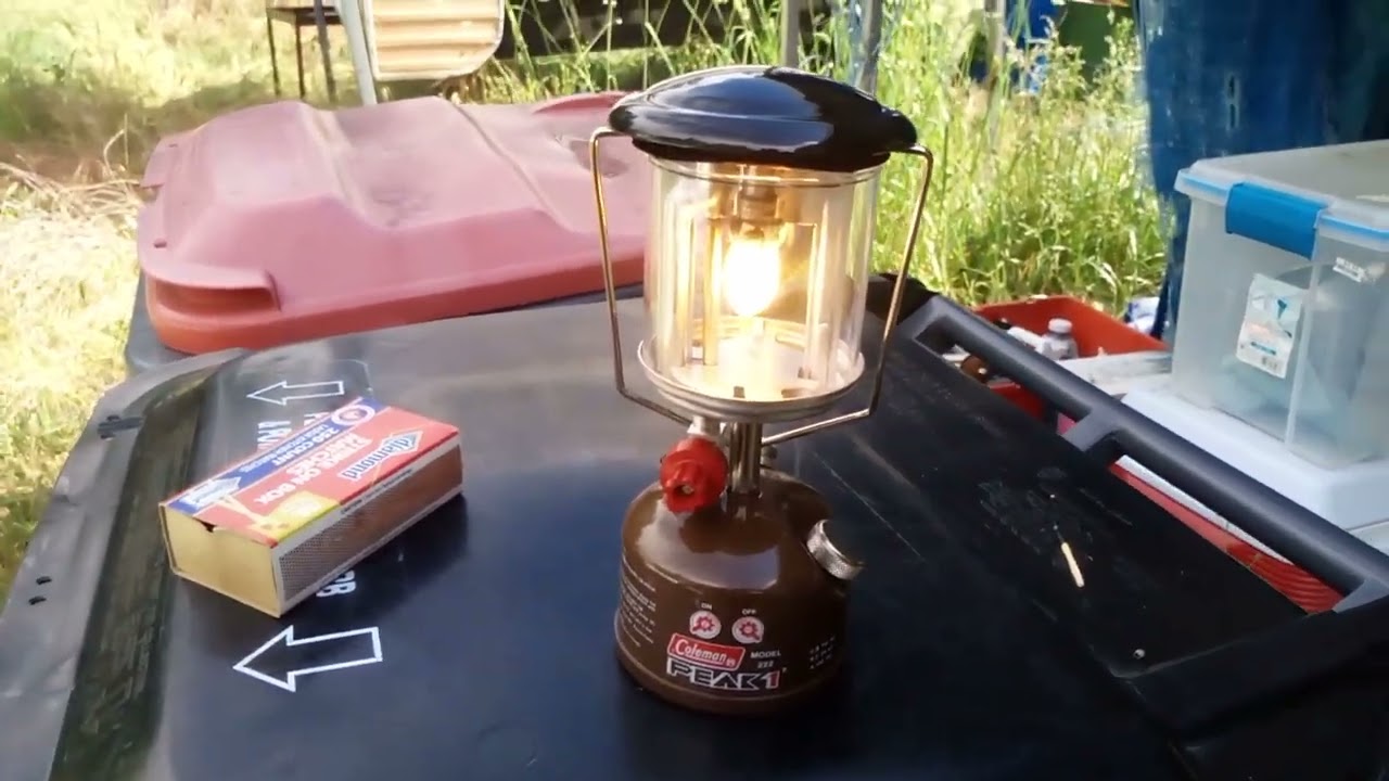 そ4【希少品】コールマン Coleman PEAK1 MODEL222 茶色 そ4【希少品】コールマン Coleman PEAK1 MODEL222 茶色 そ4【希少品