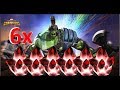 6x 5Sterne Gladiator Hulk Kristalle - Marvel Contest of Champions