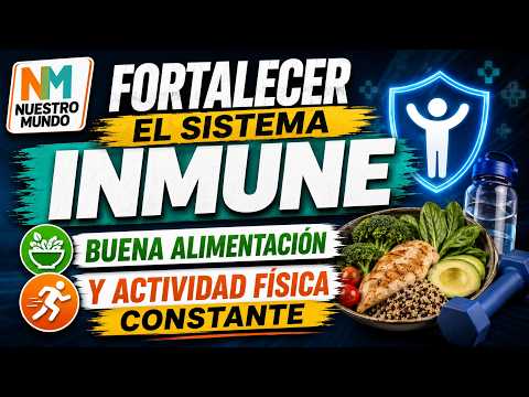 Fortalecer el sistema inmune requiere buena alimentación y actividad física constante