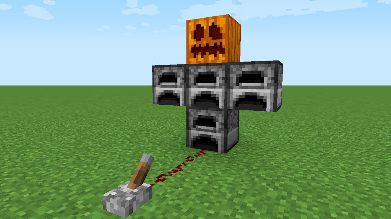 Furnace Golem for my Minecraft Earth Mod! It emits light and has a rare  chance to drop a furnace, or blast furnace upon death! Other than that,  it's like a normal golem