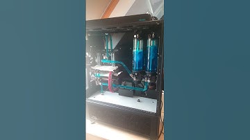 Caselabs TH-10 + Pedastal Singularity Beast IV  CPU loop leaktesting.