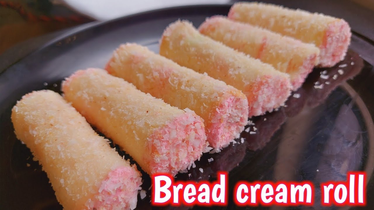 Bread Coconut Cream Roll Rcipe Easy & Simple Recipe from Tasty box