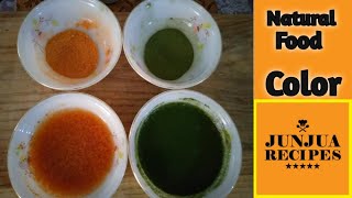 Homemade 100% Natural Food Color | Natural Organic Food Color #Junjuarecipes