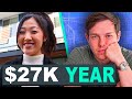 Millionaire reacts living on 27k a year in seattle  millennial money