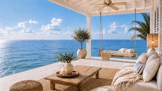 Sunlit Ocean Porch Swing ☀️ Soft Coastal Ambience screenshot 5
