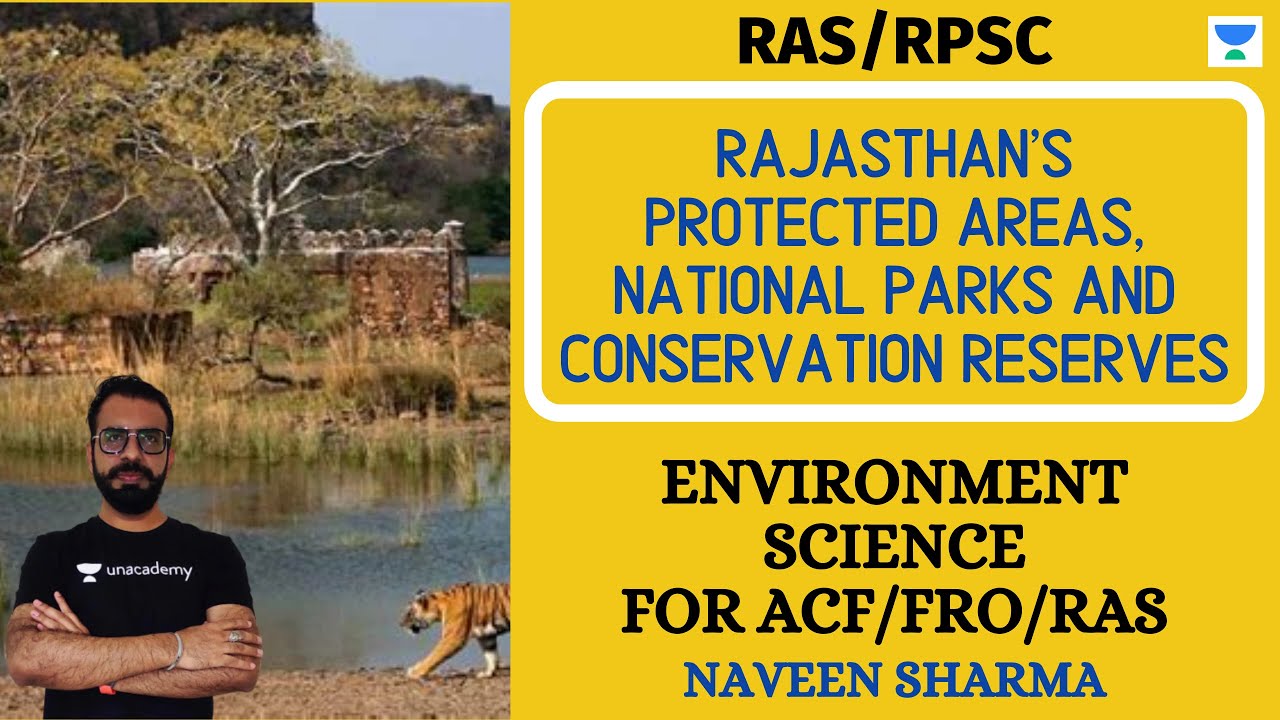 Rajasthan's National Parks And Conservation Reserves | Environment Science For ACF/FRO | RPSC/RAS