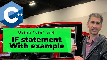 If statement in C++ and user input with example