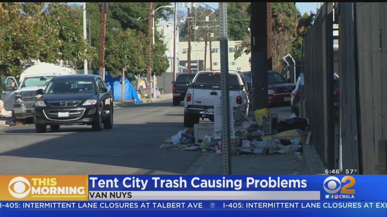 Van Nuys Business Owners Fed Up With Homeless Encampments