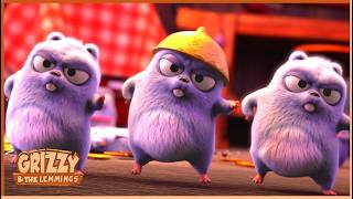 Ultimate Lemmings Sing Along | Grizzy & the lemmings | 75' Compilation | 🐻🐹 Cartoon for Kids