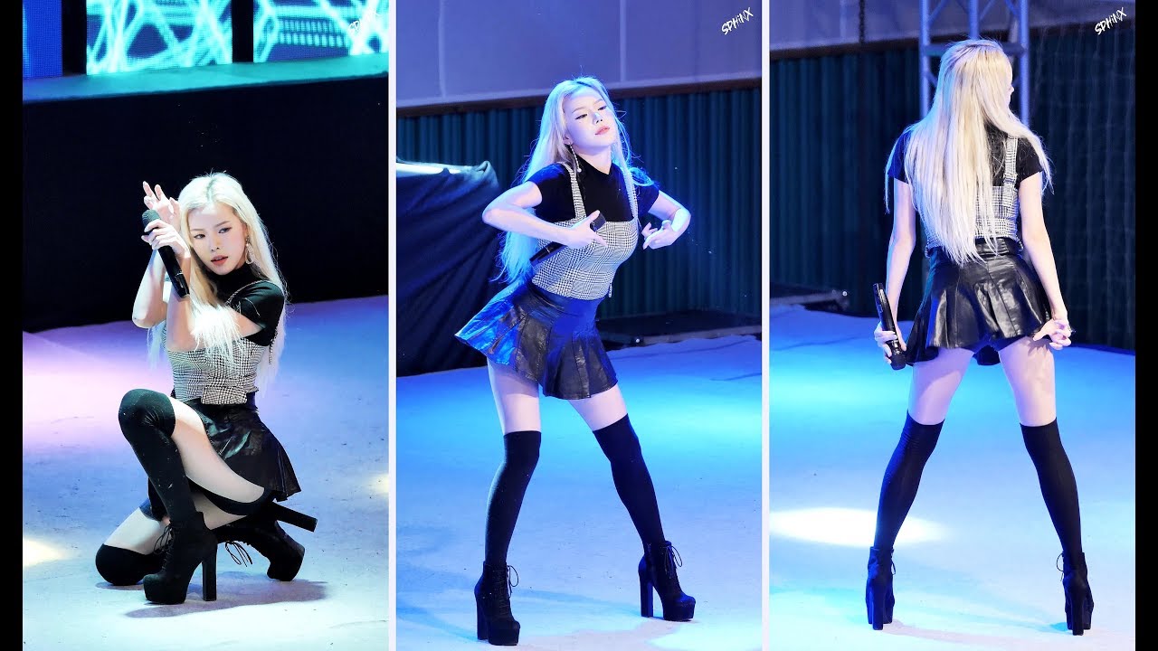 191031 LAYSHA, 채진 - PINK LABEL (4K 레이샤, CHAEJiN, 핑크 라벨 @한국 농수산대 축제) 직캠 FANCAM by SPHiNX