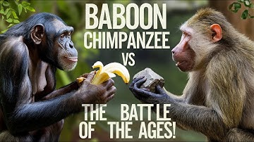 Baboons vs Chimpanzees: Which is Smarter? Intelligence and Behaviour Comparison | The Wild Wonder