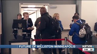 Williston Airport Director discusses Minneapolis flights