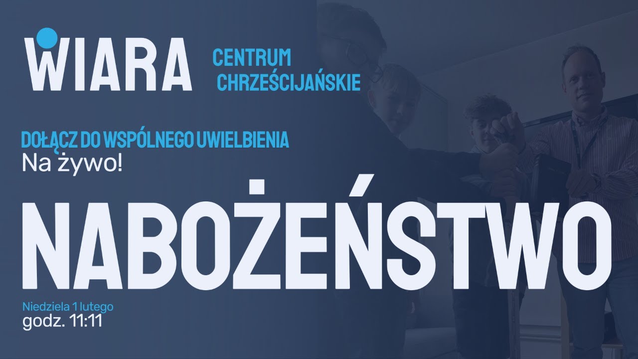 Spotkanie Niedzielne z Wiarą 01.02.2026 - głosi Jakub Sawa