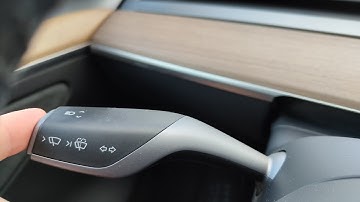 How to Use Windshield Wipers on Tesla Model Y - UPDATED