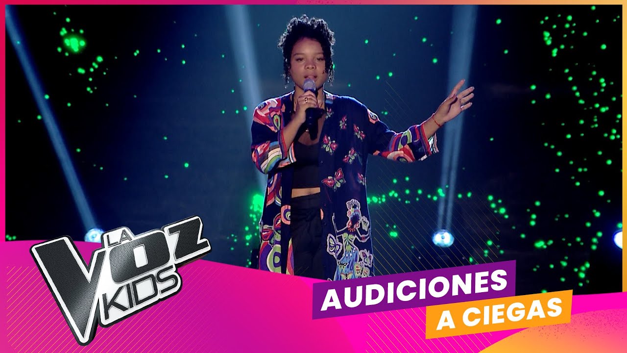Saidys Calzado canta Halo | Audiciones a ciegas | La Voz Kids Uruguay 2023