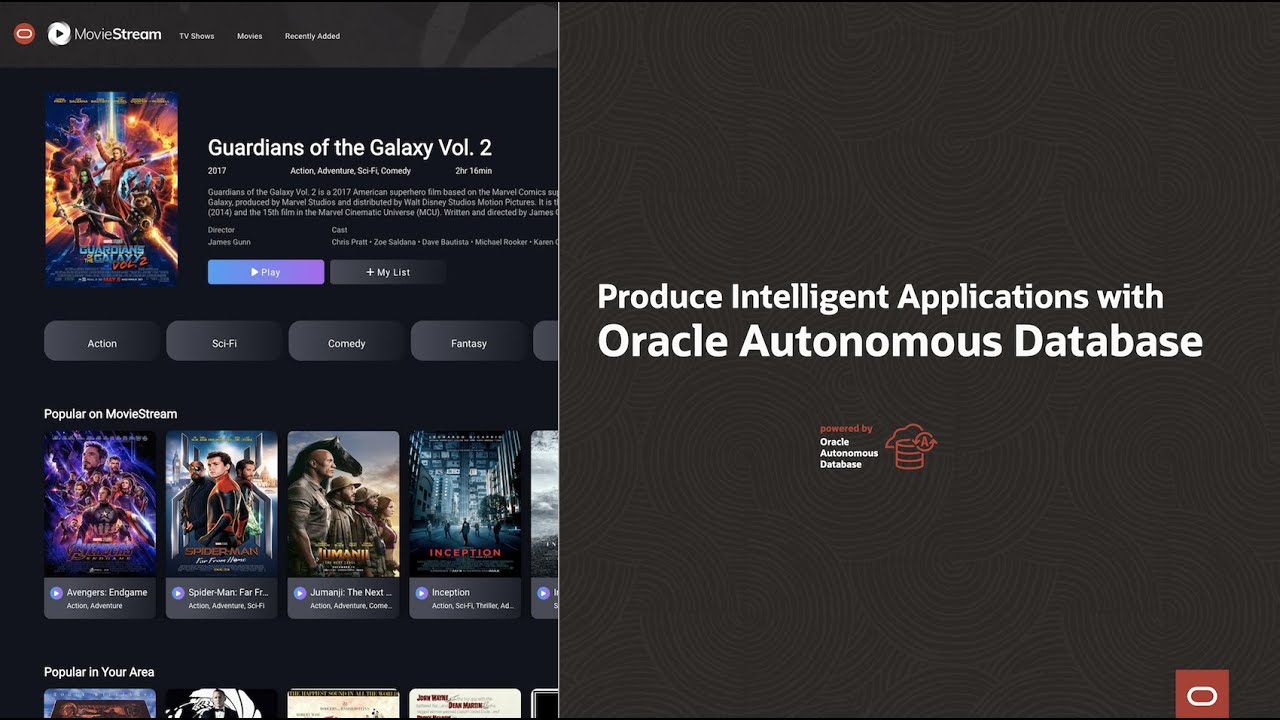 Developing intelligent applications with Oracle Autonomous Database ...