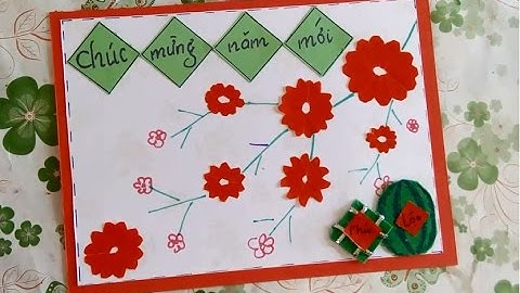 Làm thiệp chúc mừng năm mới 2017