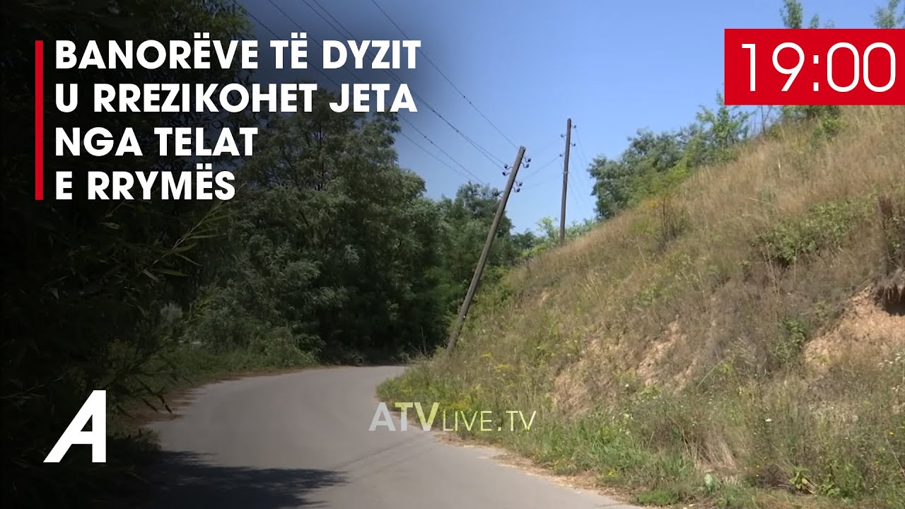 Banorëve të Dyzit u rrezikohet jeta nga telat e rrymës - YouTube