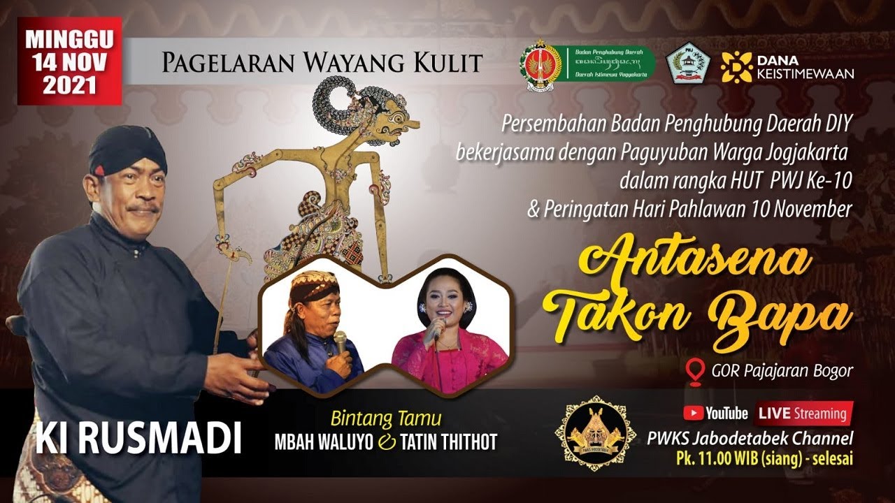 [ LIVE ] WAYANG KULIT DALANG KI RUSMADI | LAKON ANTASENA TAKON BOPO | BT TATIN & MBAH WALUYO