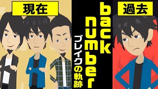 【漫画】back number ブレイクまでの軌跡～彼女にフラれる→バンド結成→武道館ライブ→現在【バックナンバー マンガで解説】