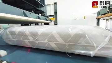 How NG-29RL Compresses & Roll-Packs 450 Mattresses per 8 Hours | Factory Test Run |NAIGU