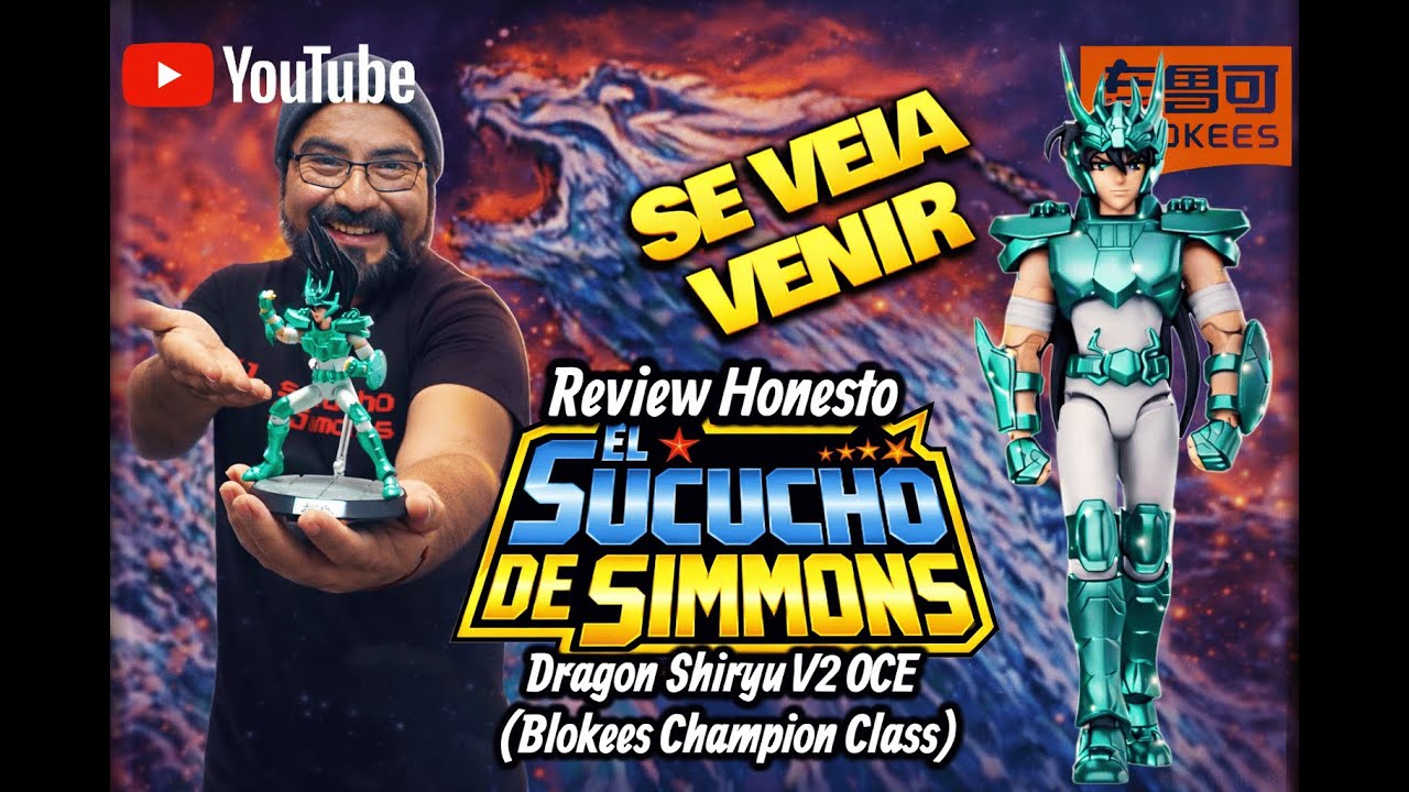 Dragón Shiryu V2 OCE (Blokees Champion Class) - Review Honesto