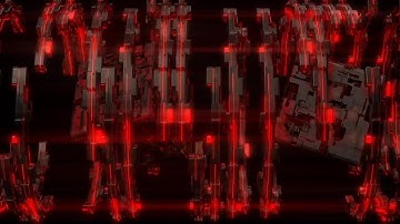 Techno Cube VJ Loop Motion Graphics
