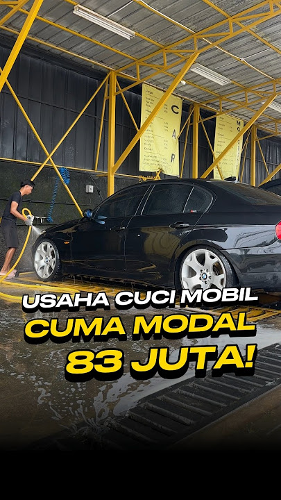Punya 83 JUTA Mending buka usaha cuci mobil, jadi investasi menguntungkan #carwash #viral #bisnis