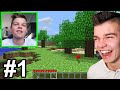 Reaguje na MÓJ PIERWSZY NAGRANY FILM Z MINECRAFTA! (5 LAT temu...)