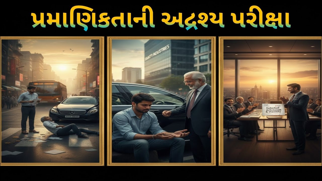 પ્રમાણિકતાની અદ્રશ્ય પરીક્ષા | બોધ કથા | Gujarati bodh katha | Gujarati Moral Story