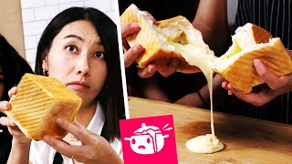 I Tried To Re-Create This Cheesy Bread Cube • Eating Your Feed • Tasty