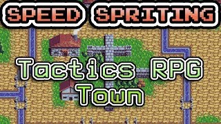 Speed Spriting: Tactics RPG Town