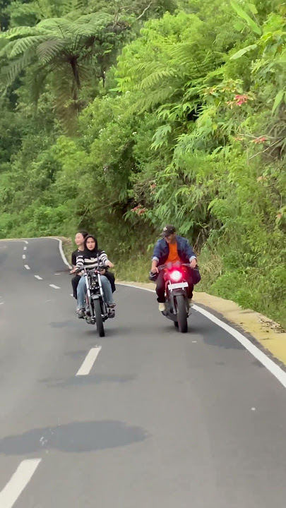 Godain cewek lagi pakai motor rx king untuk buat konten bareng #cewekcantik