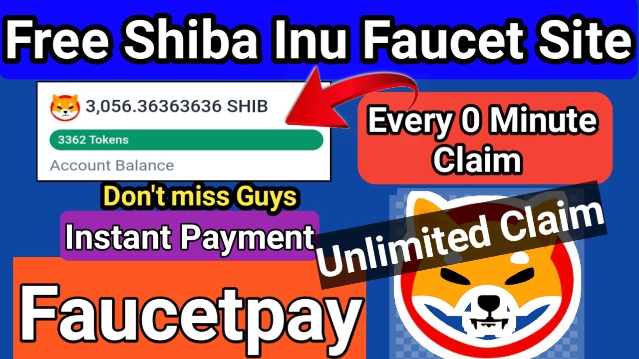 New Shiba Inu Earning Site || Claim Every Minute || Free Shiba Inu Faucet Site || Without Investment