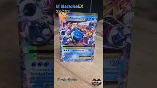 M Blastoise EX 22/108 Evolutions #blastoise M Blastoise EX 22/108 Evolutions #blastoise