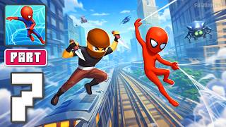Web Master: Stickman Superhero - Gameplay Walkthrough Part 7 - Web Power Unleashed (iOS, Android) screenshot 4