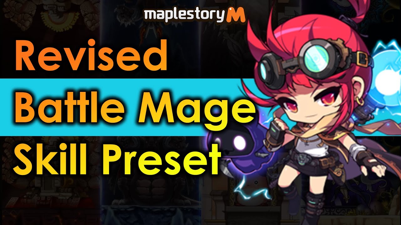 Maplestory M Revised Battle Mage Skill Preset (Starforce Edition