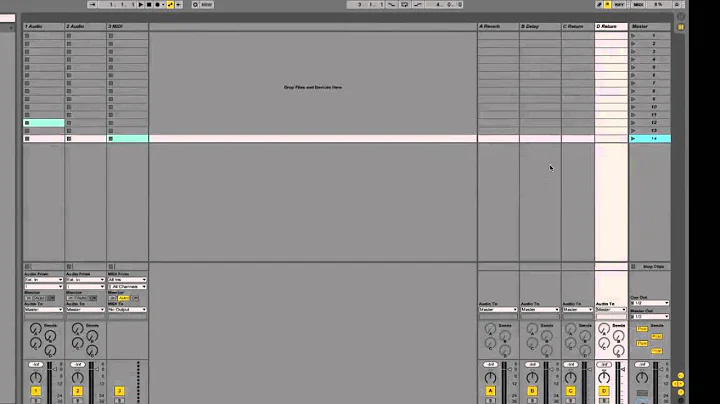 Ableton Live 9: Keyboard Shortcuts