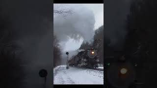 Comment yes! if you love the sounds (and sights) in this clip!  #railfan #steamlocomotive  #trains