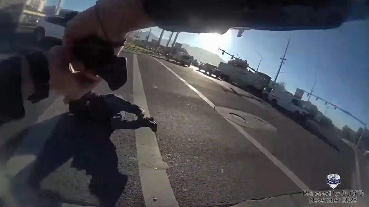 Officer Opens Fire After Suspect Throws Rock at Close Range!!