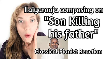 Ilaiyaraaja live composing - Classical Pianist Reaction