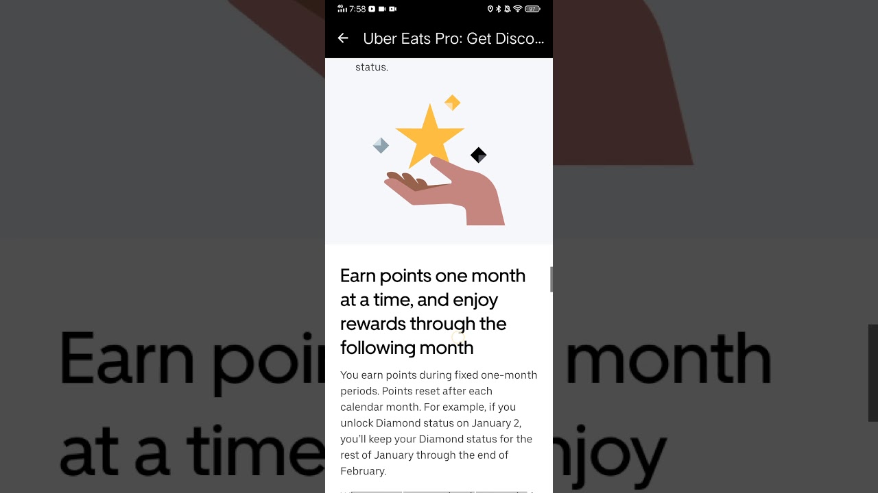 Ubereats Pro Beta: Exciting new reward system?