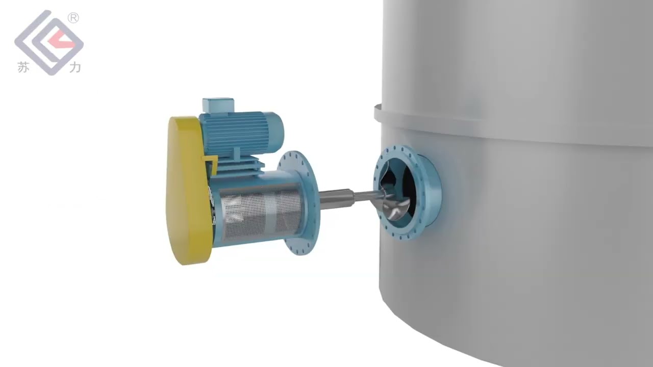 Pt-Belt Type Side Entry Mixer - Keheng Agitator