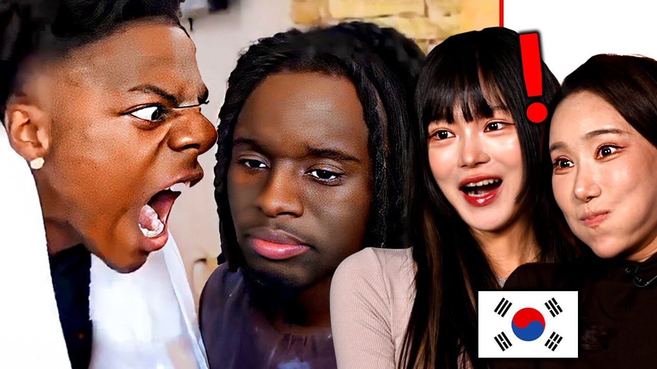 Корейский стример и тиктокер комментируют лучшие моменты со Спидом и Каем!