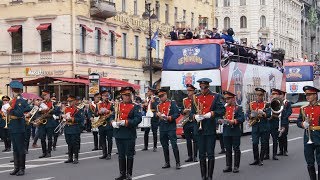 Парад чемпионов России и обладателей Кубка Гагарина. ХК СКА 28.05.2017