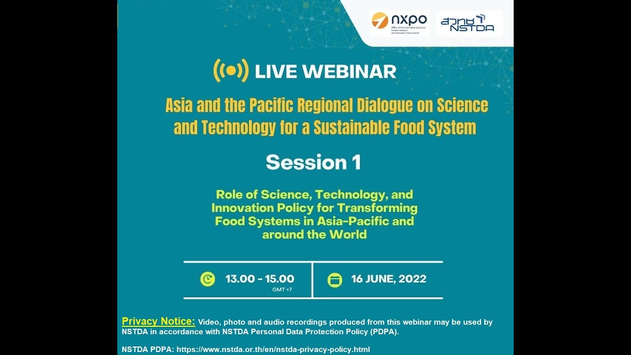 Part 1: Role of STI Policy for Transforming Food Systems in Asia-Pacific and around the World