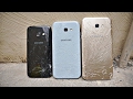 Samsung Galaxy A7 vs A3 vs A5 2017 - Drop Test! (4K)